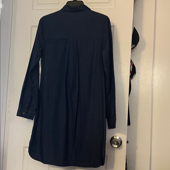 Old Navy Navy Blue Long Sleeve Dress - Picture 4 of 4
